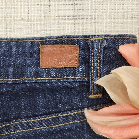 Urban Outfitters BDG High-RIse Shortie Dark Wash Denim Shorts 31 - Picture 7 of 7